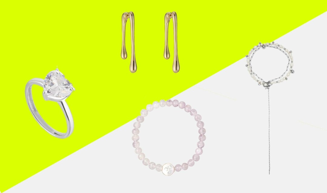 Кольцо ACSY I SAY YES, серьги Attribute Shop, браслет Mr&Mrs Wolf, чокер «Ресурс»