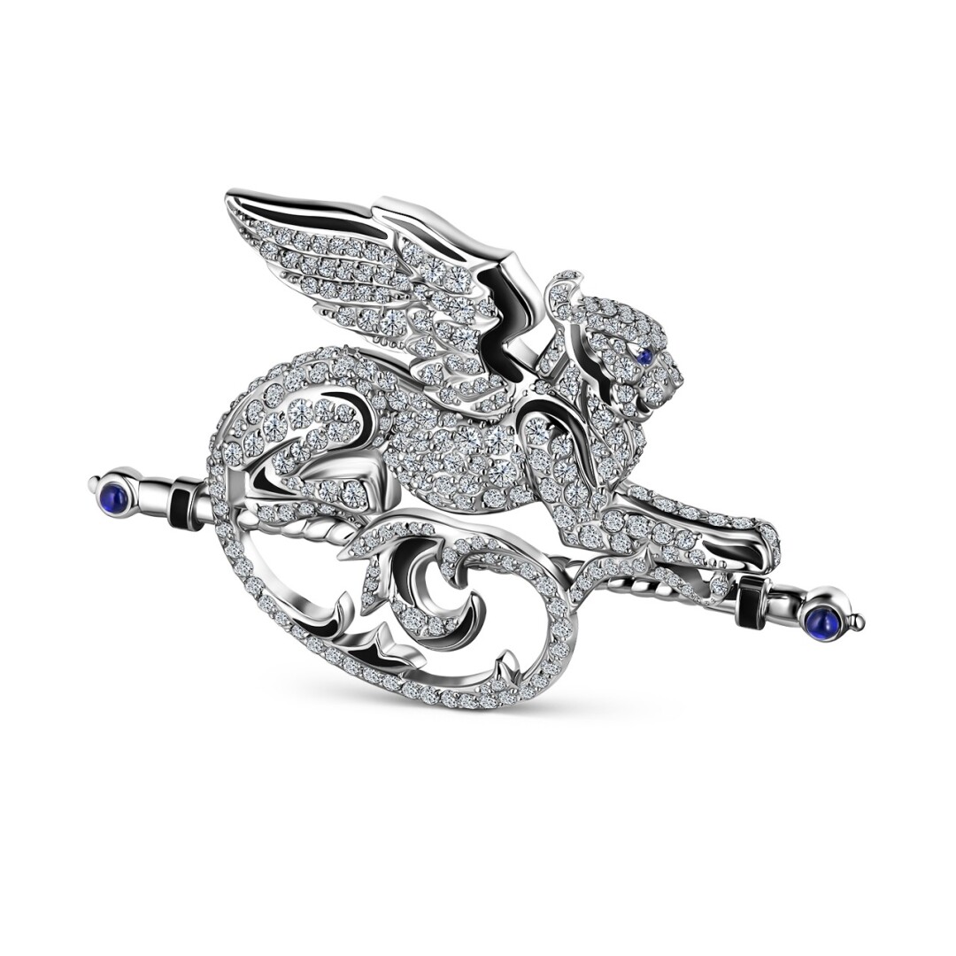 Брошь ALROSA Diamonds, 940 300 руб.