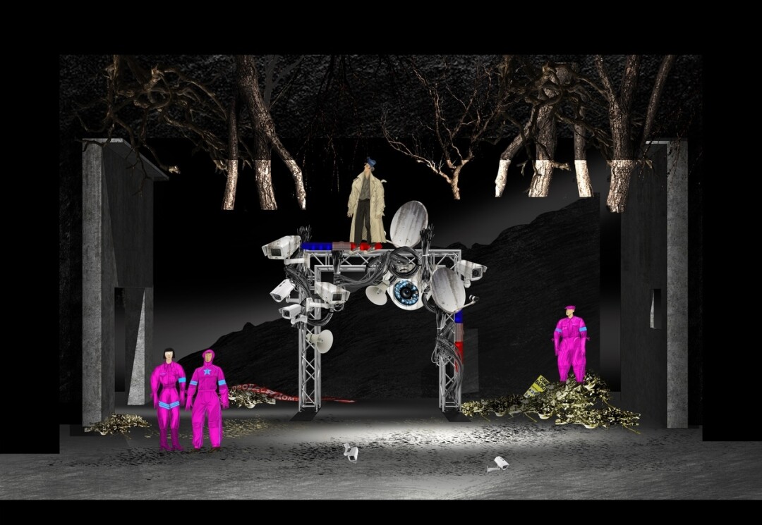 Так будет выглядеть одна из сцен «Мизантропа» в ТТ