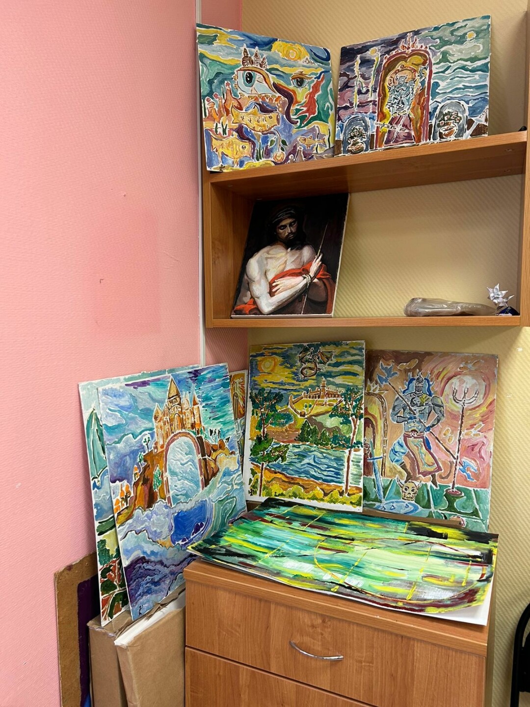 Работы воспитанников "Пряжки"