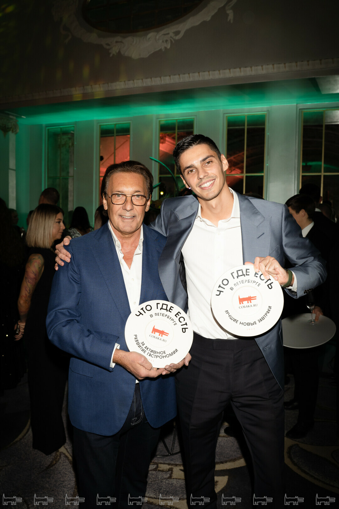 Вадим Лапин, Марк Лапин. тарелка за активное развитие гастрономии; лучшие завтраки (Grecco), 2023 год