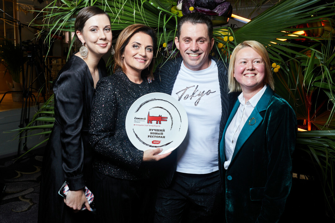 Светлана Гузь, Артем Гудченко. Анна Колеватова, Александра Балмасова, Лучший новый ресторан Eclipse, 2020 год