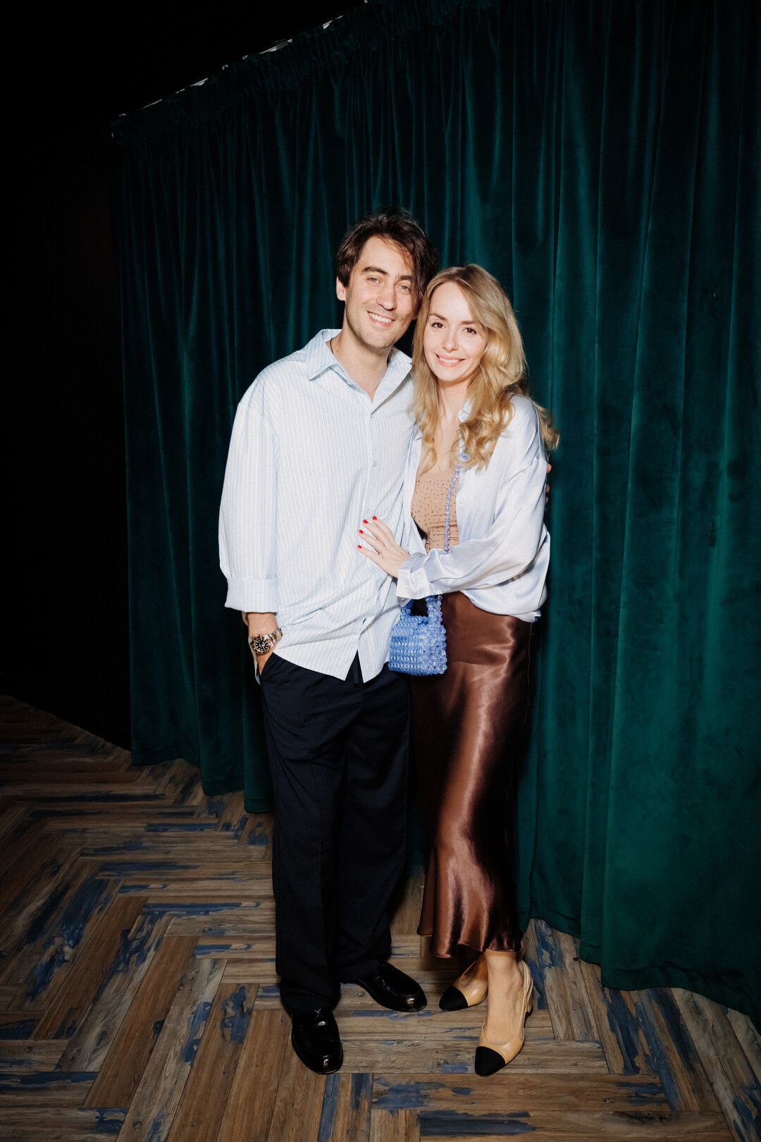 Дмитрий Чеботарев с супругой