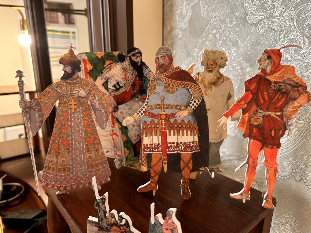 Образы персонажей по эскизам Федора Шаляпина