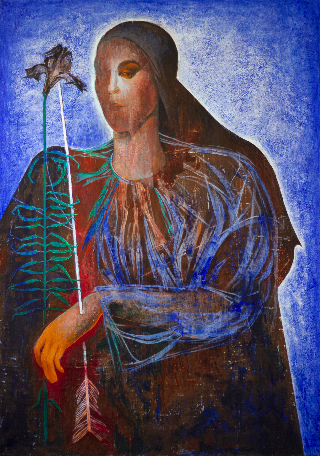 Вера Ширдина, "Женщина с цветком"