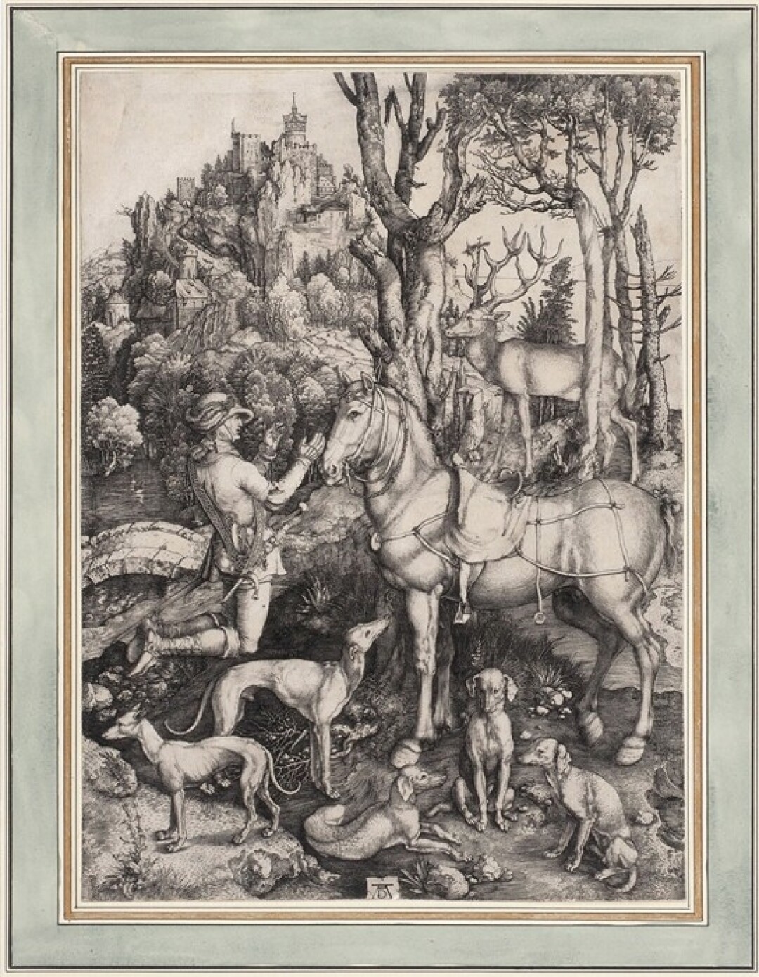 Альбрехт Дюрер, «Святой Евстафий», около 1500-1502 года