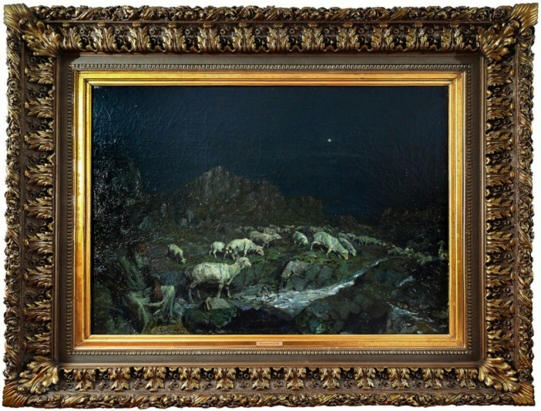 Бобровский Григорий, «Ночь», конец XIX — начало XX века