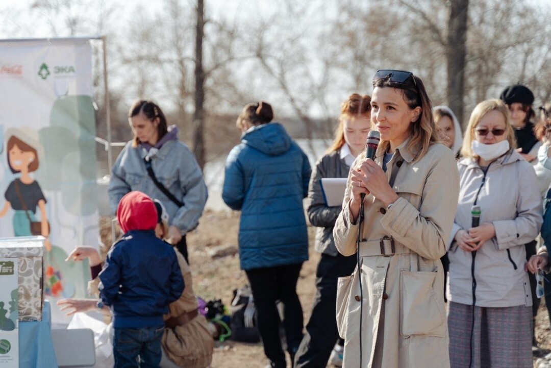 Субботник в Октябрьском районе Уфы