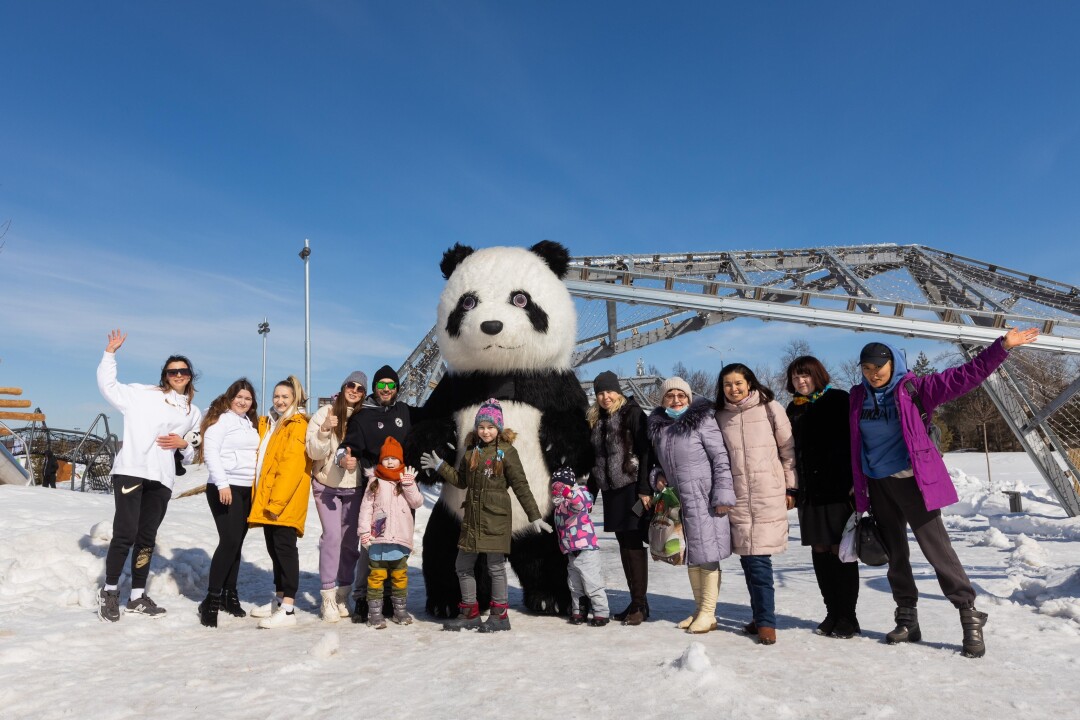 Акция «Час Земли» в торговом центре «МЕГА Уфа»