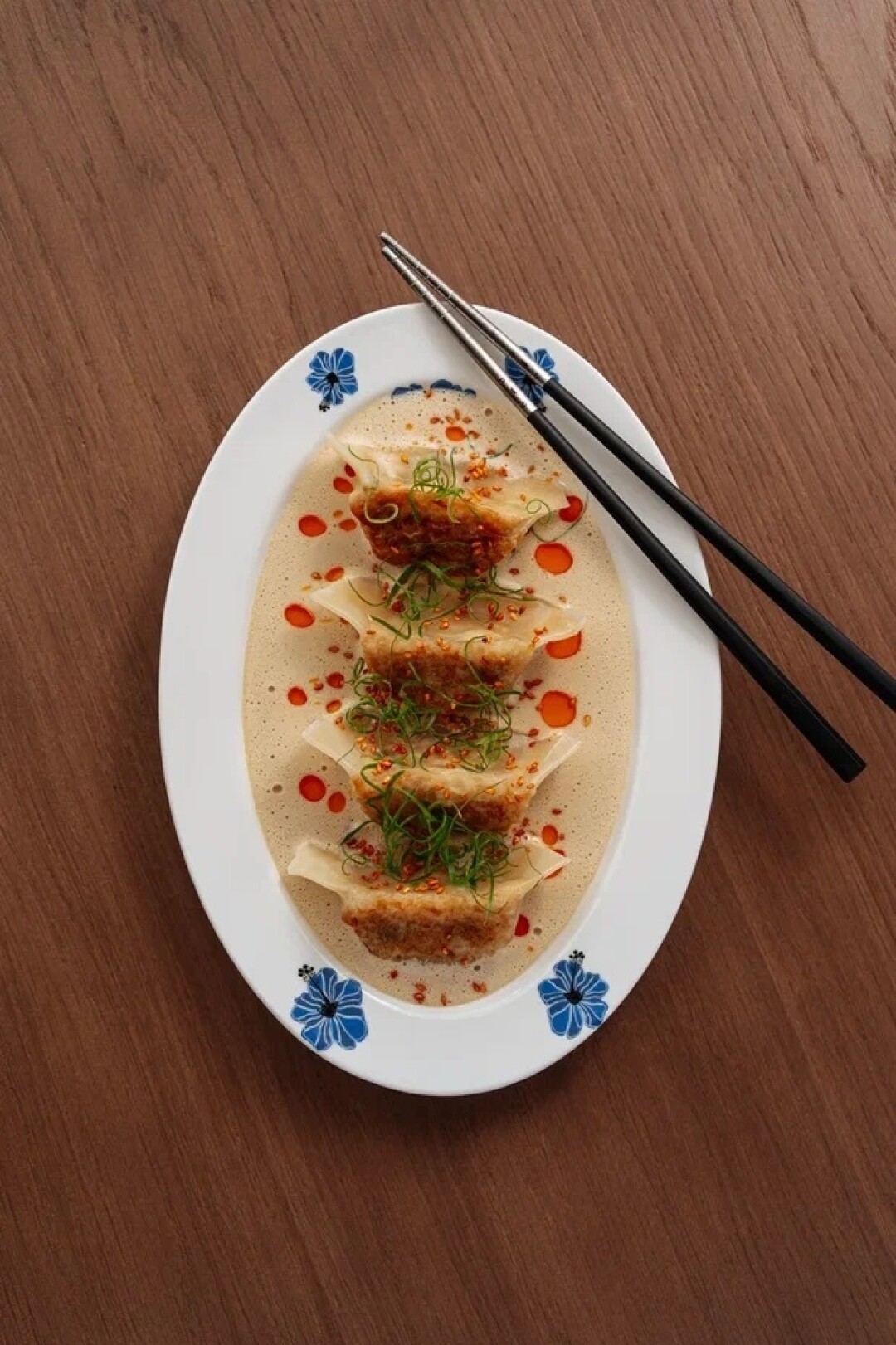 Гедза с осьминогом