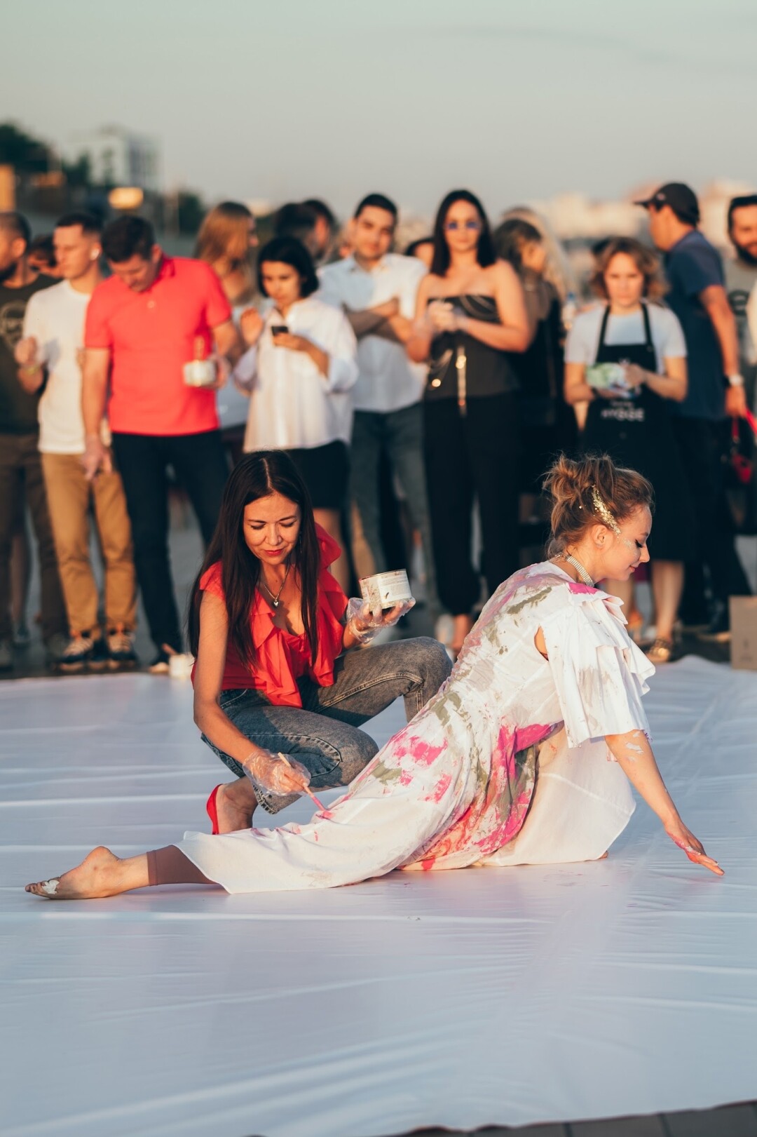 Перфоманс «Следы»