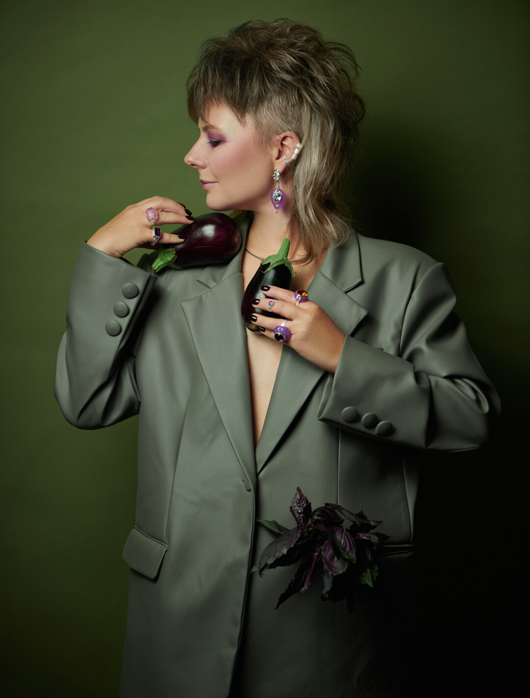 АЛЕКСАНДРА ОНОПКО Создательница бренда украшений Cерьги, каффы, чокер, кольца, AMADINA GLASS