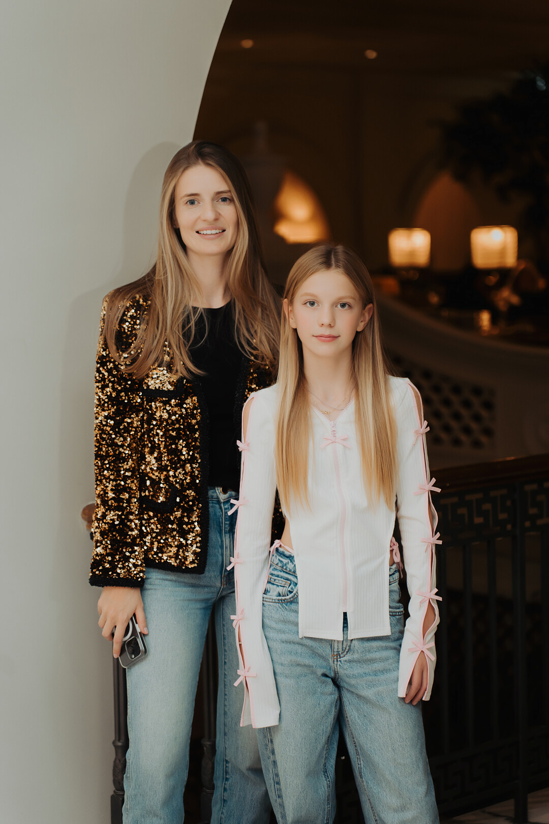 Алина Чечина с дочерью