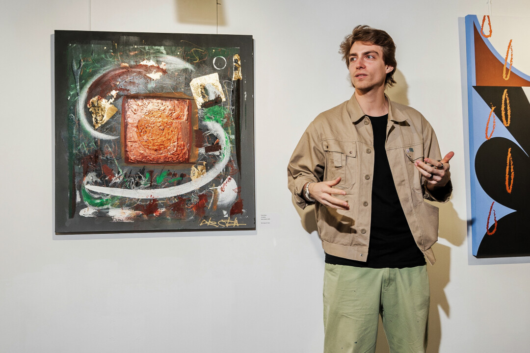 «Tirodito», художник Егор Паста (картина вдохновлена рестораном японско-перуанской кухни N’kei)