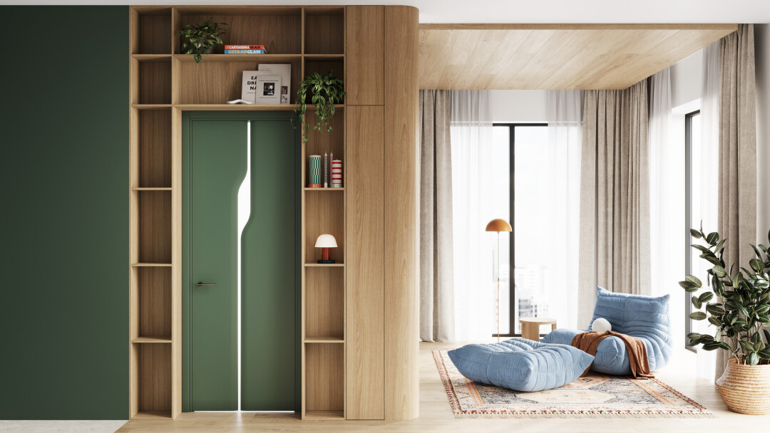 Дверь «Листва» от фабрики Sofia