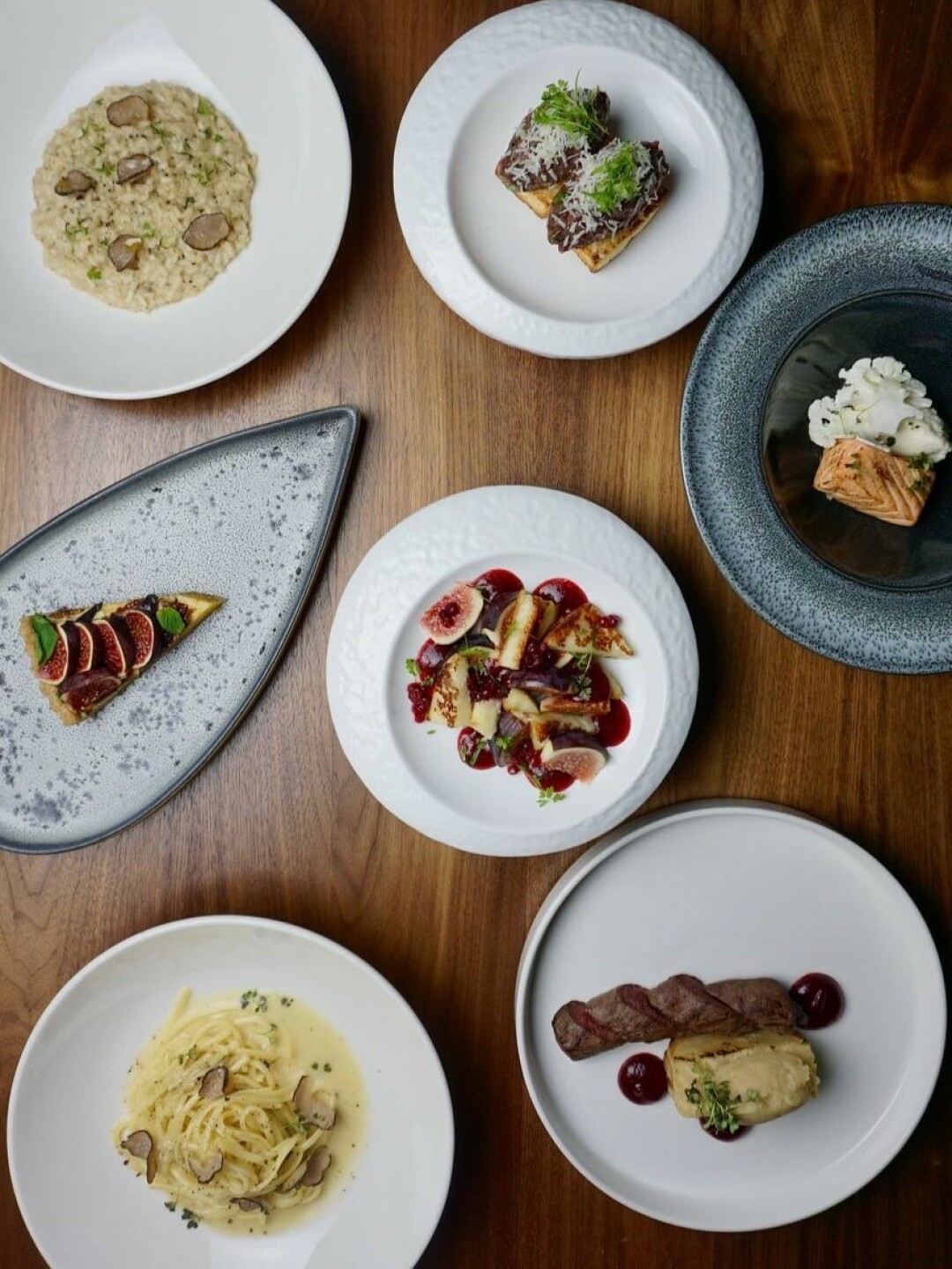 Осенний сет в ресторане ACAFFE