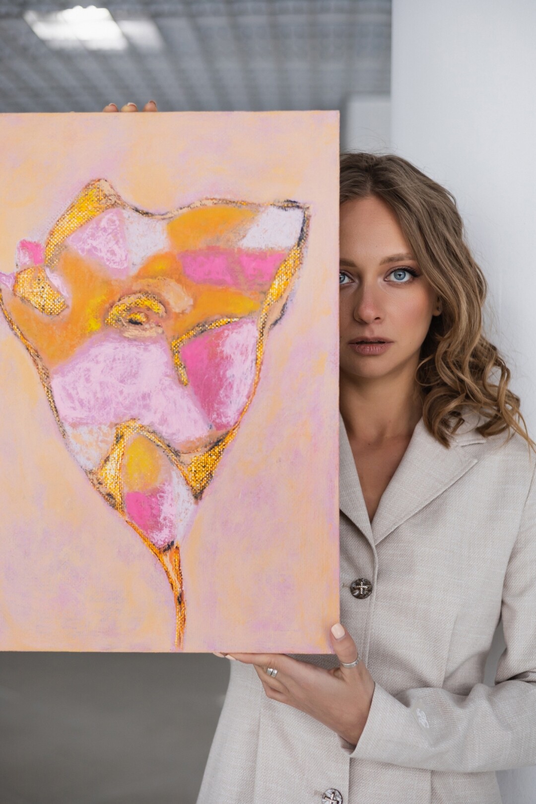 Анна Николаева. Картина Радика Гарифуллина «Цветок»