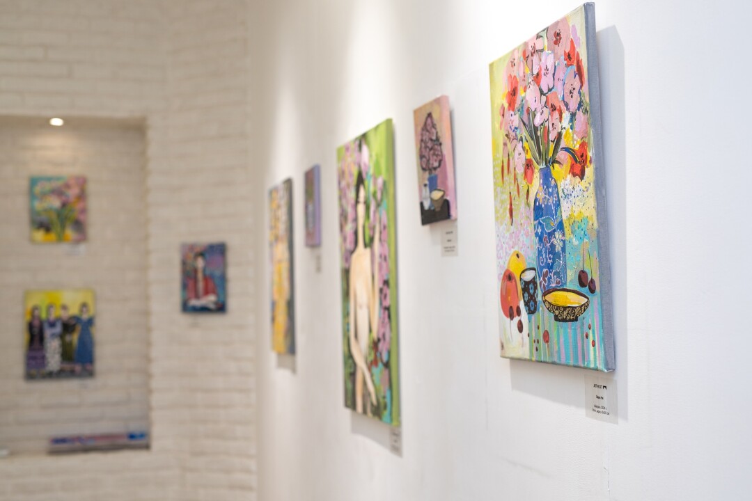 Выставка работ Бориса Домашникова и Лианы Ни «Арт мост: Уфа–Москва»