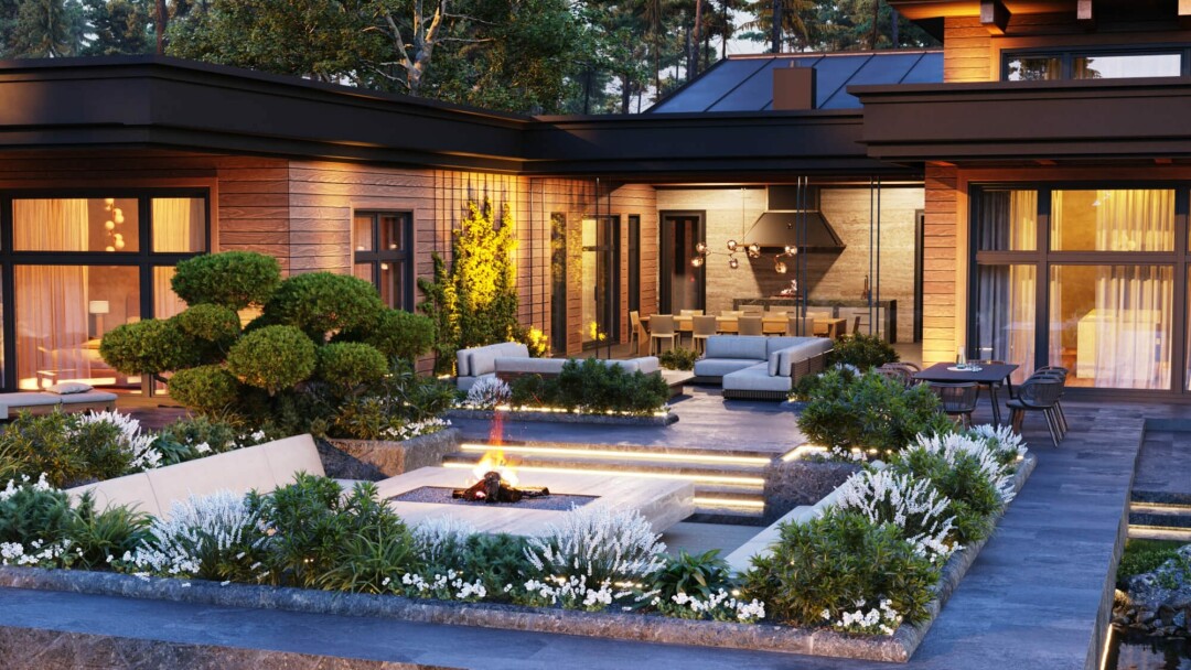 Проект «Дом в стиле Райта» под Петербургом