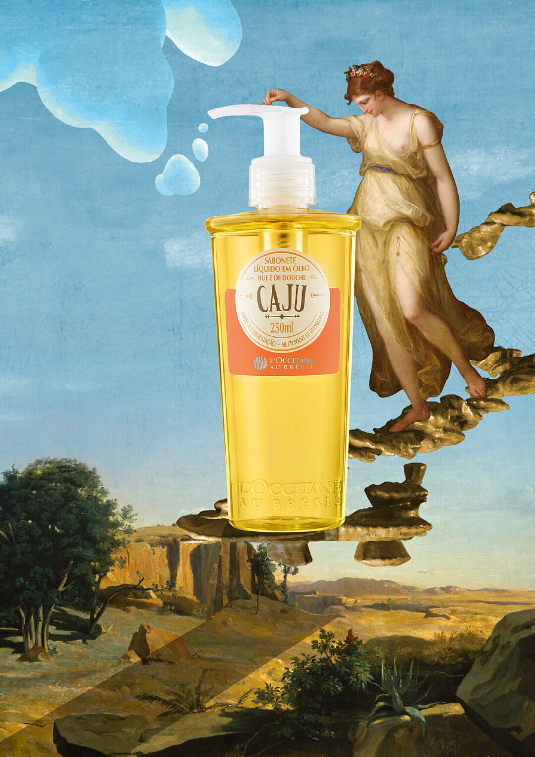 Масло для душа L’Occitane au Brésil, Лэтуаль, 2 590 руб.