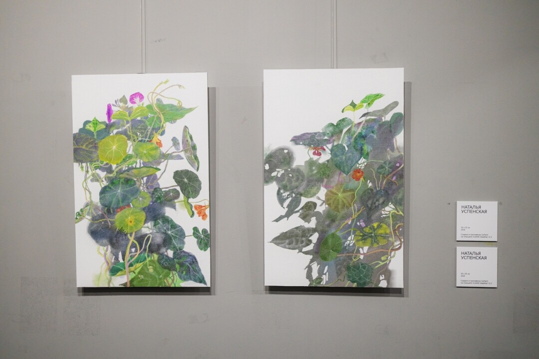 Работы Наталья Успенской на выставке