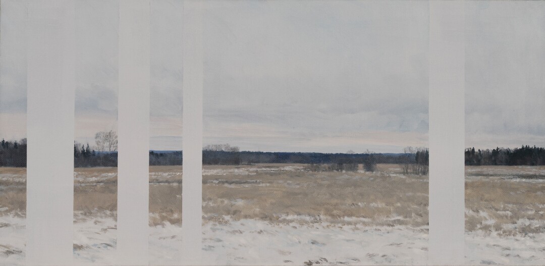 Егор Плотников. «Снег в полях». 2023