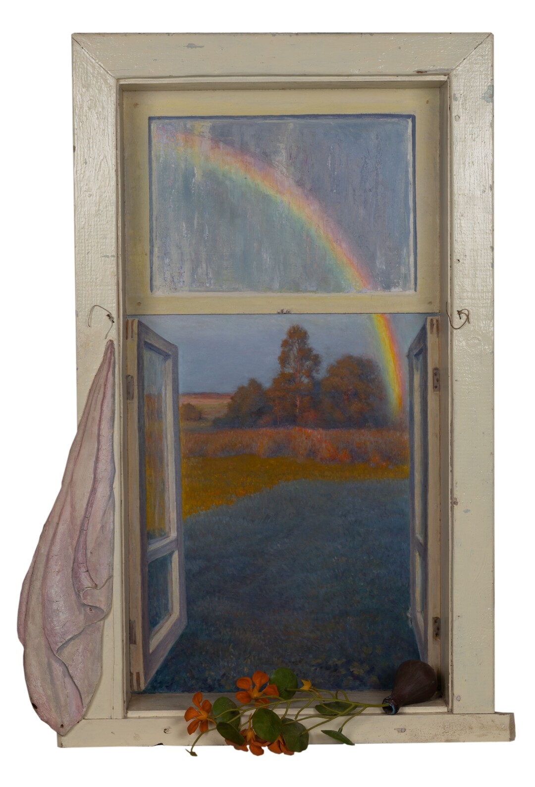 Николай Касаткин. Летнее окно после грозы. 1987, 2014