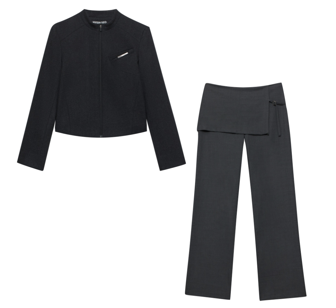 Куртка Hyein Seo, KM20, 68 600 руб., брюки Paloma Wool, KM20, 54 600 руб.