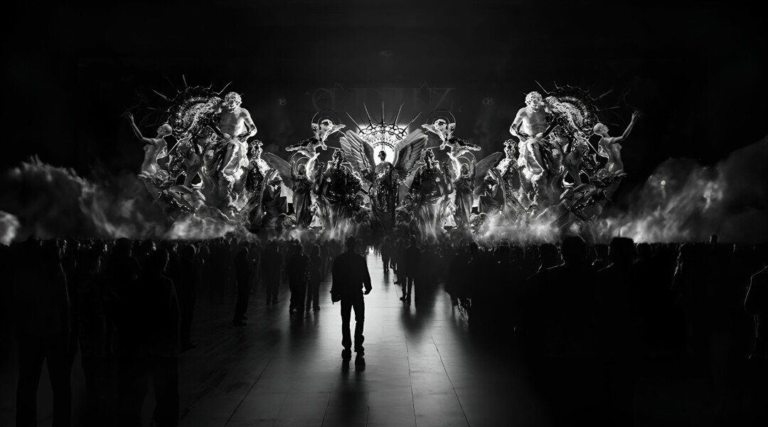 Авторский визуал для сценического оформления