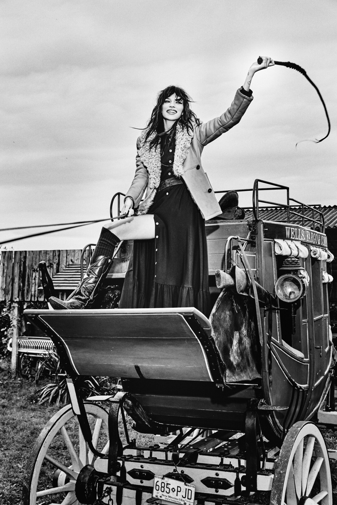 Ulyana Sergeenko Resort Campaign