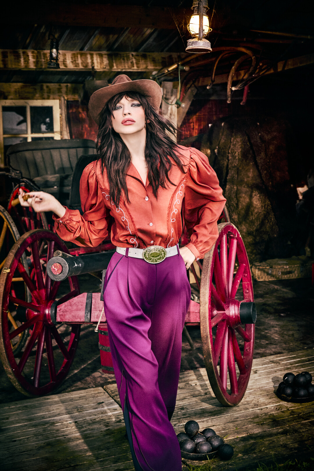 Ulyana Sergeenko Resort Campaign