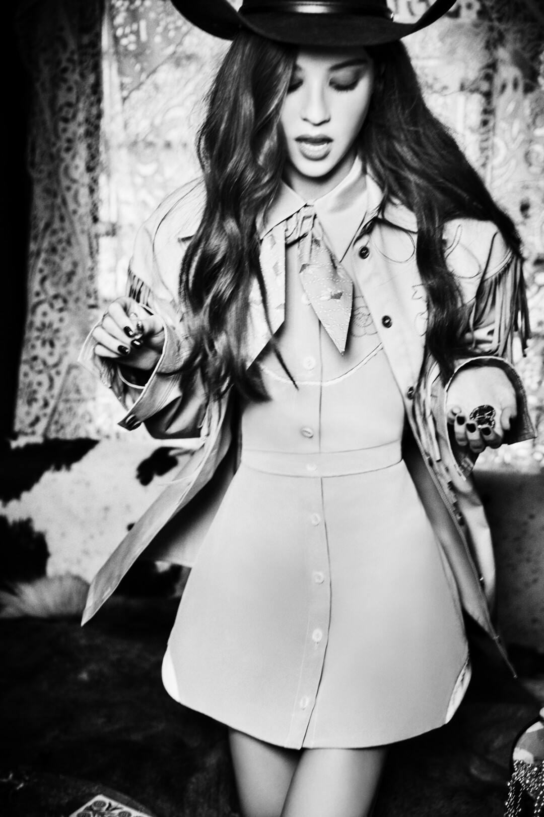Ulyana Sergeenko Resort Campaign