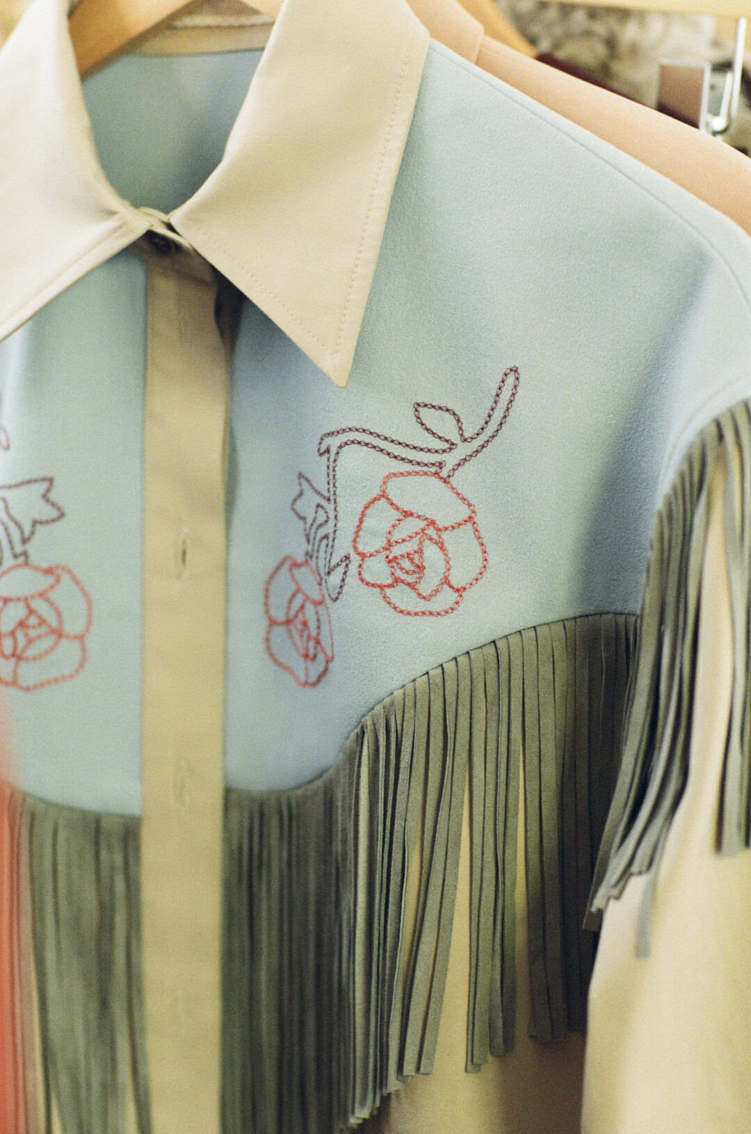 Ulyana Sergeenko Resort Campaign Backstage