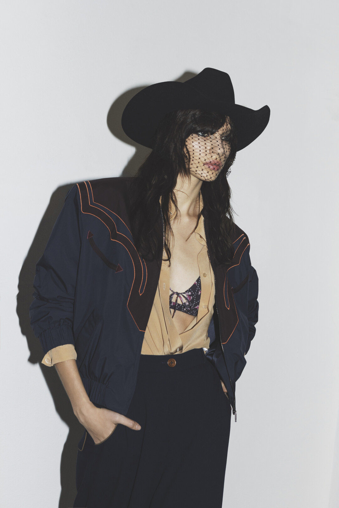Ulyana Sergeenko Resort Campaign Backstage