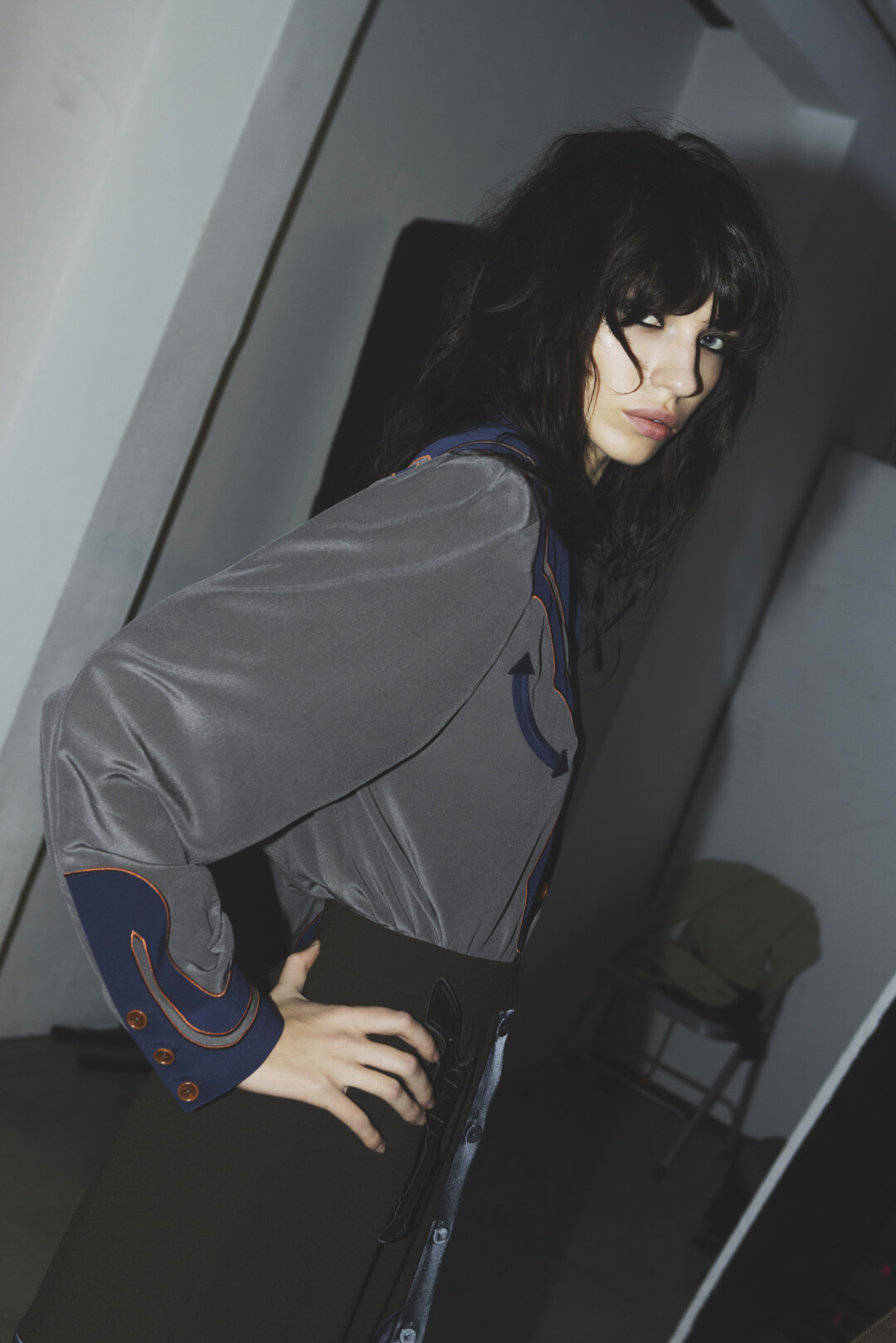 Ulyana Sergeenko Resort Campaign Backstage