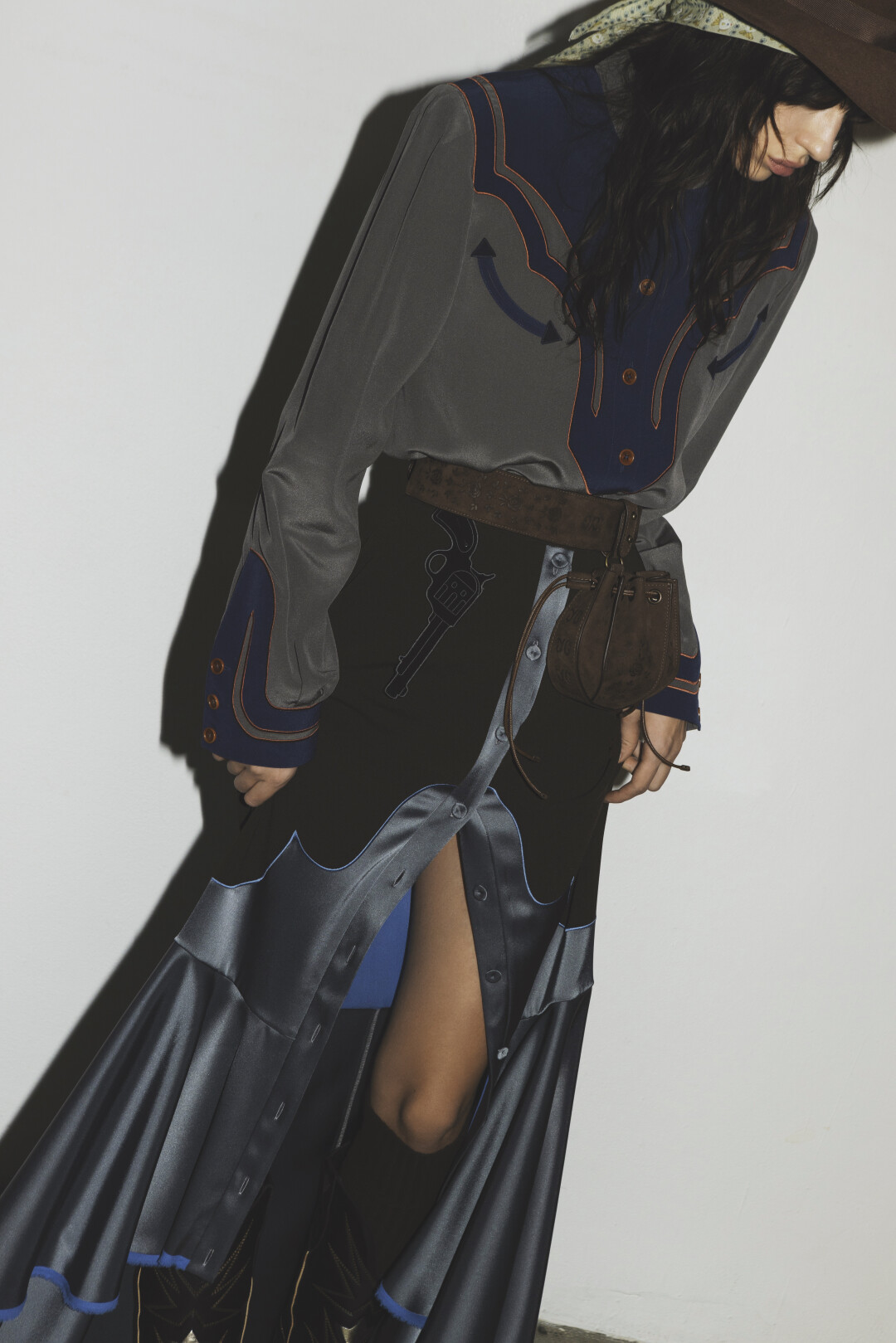 Ulyana Sergeenko Resort Campaign Backstage