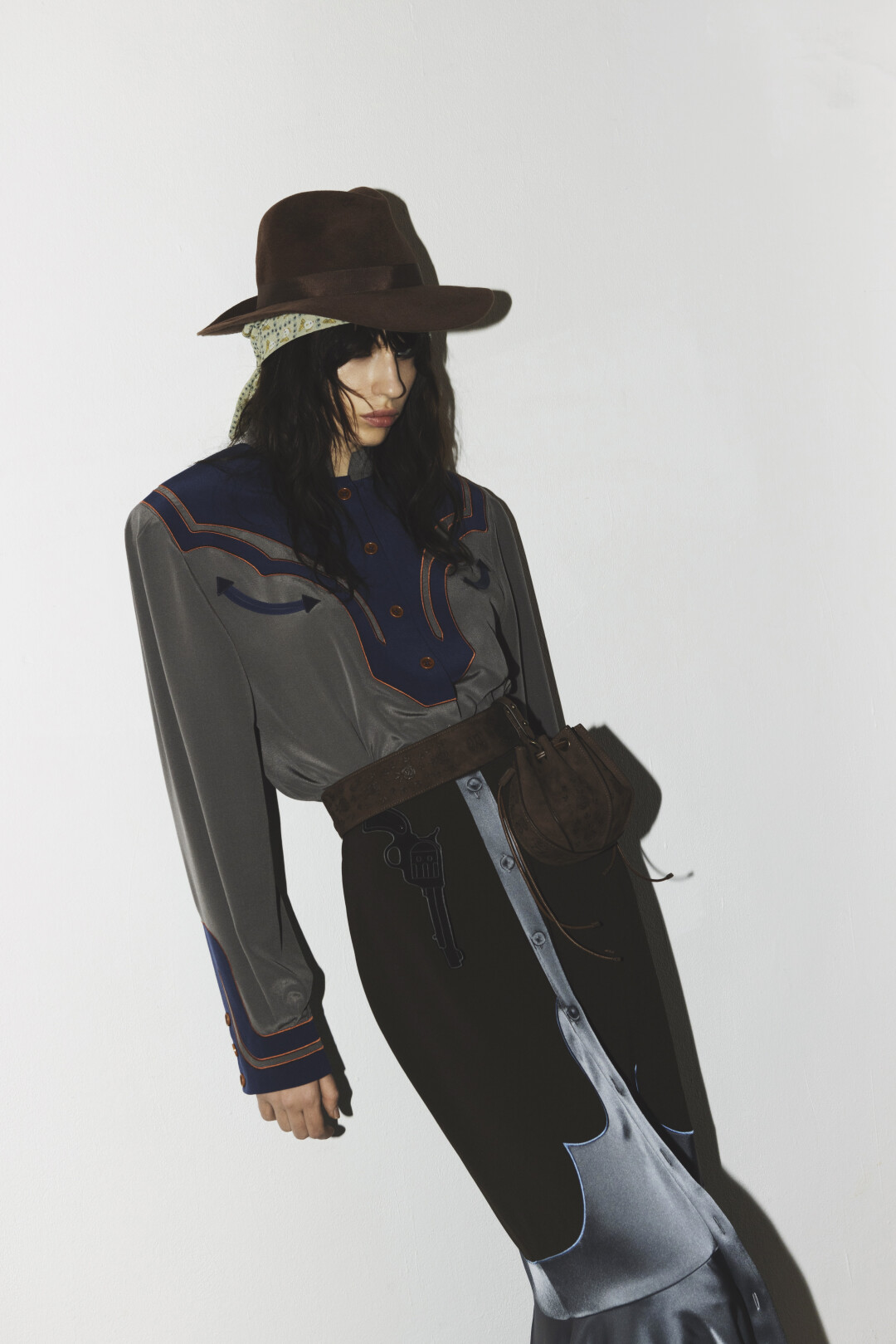 Ulyana Sergeenko Resort Campaign Backstage