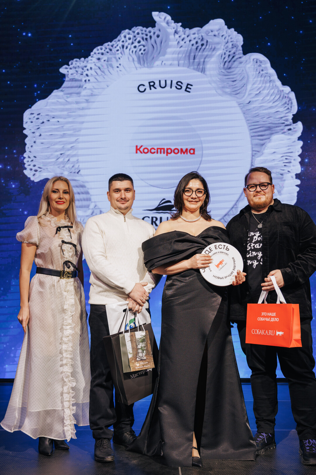 Мария Гусева, Александр Баженов, Замира Шахбанова, Алексей Мацько
