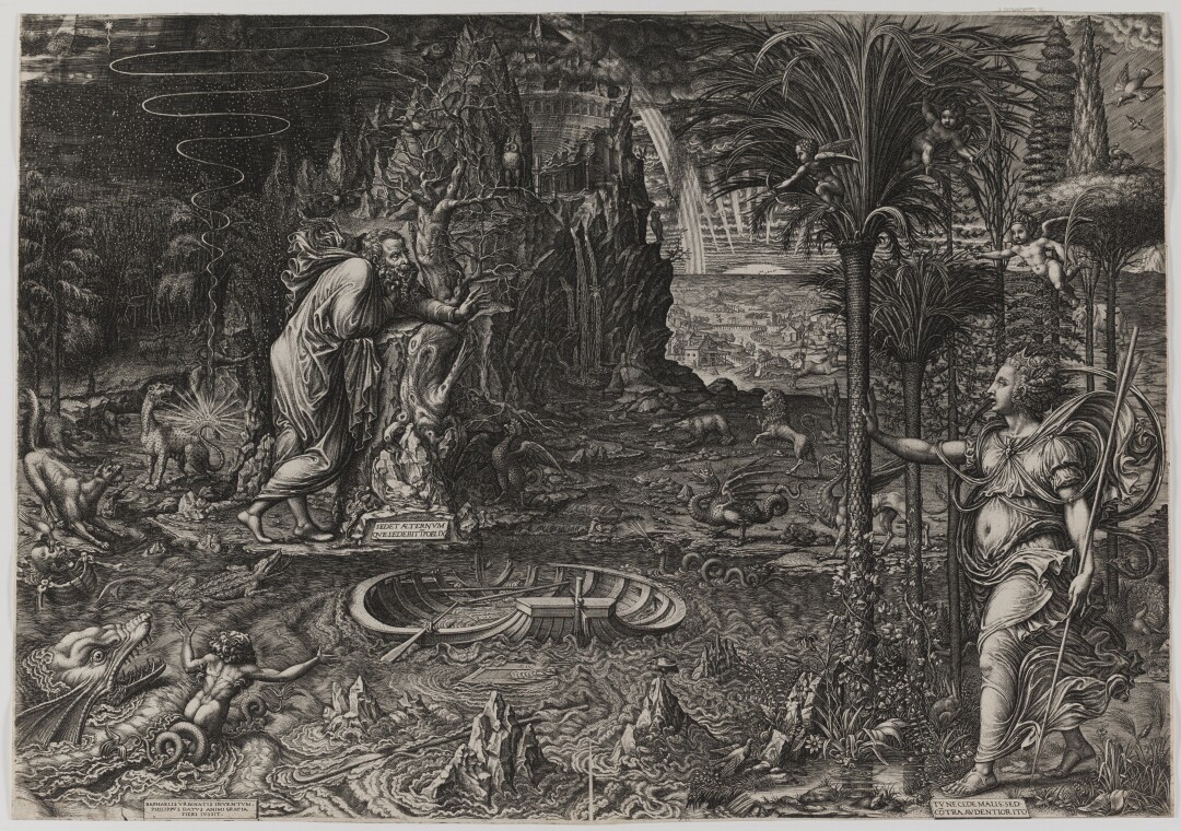 Аллегория жизни («Сон Рафаэля»), Джорджо Гизи, 1561