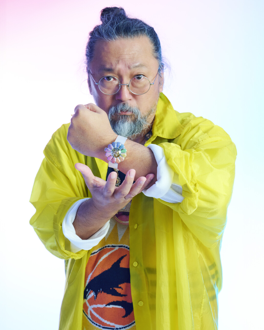 Художник Такаси Мураками в новых часах MP-15 Takashi Murakami Tourbillon Sapphire Rainbow