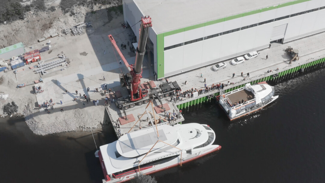 Верфь в Отрадном в Ленобласти