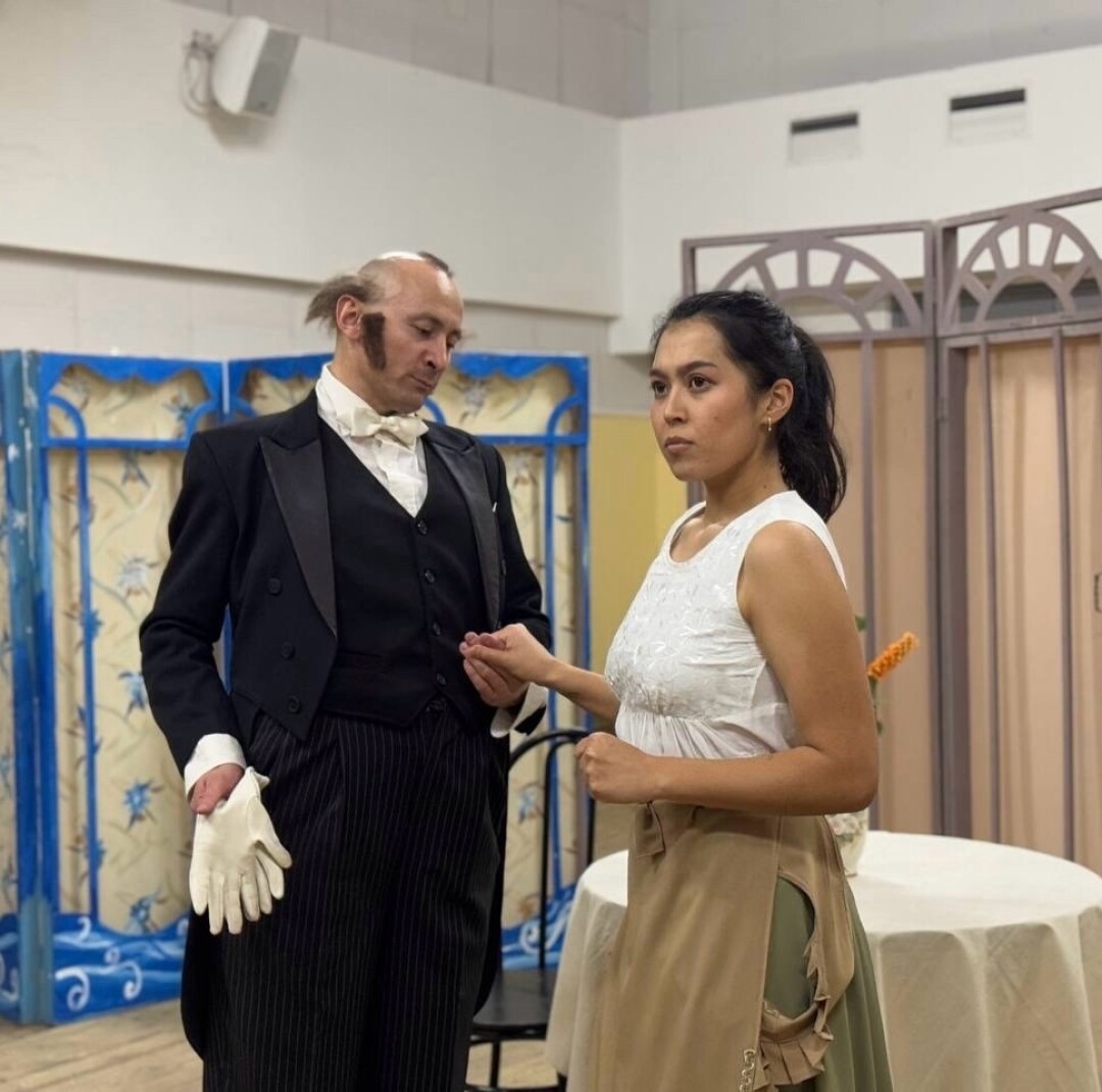 Репетиции спектакля «Ах уж эта любовь»