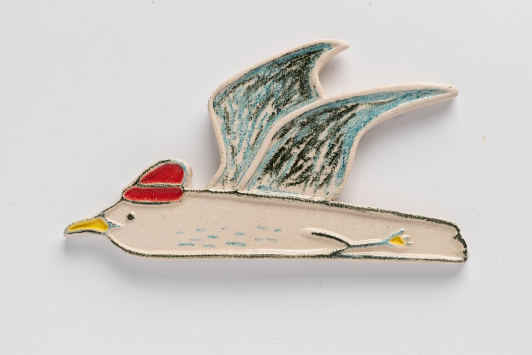 Брошь/магнит «Чайка», «Анна Помогает», 750 ₽