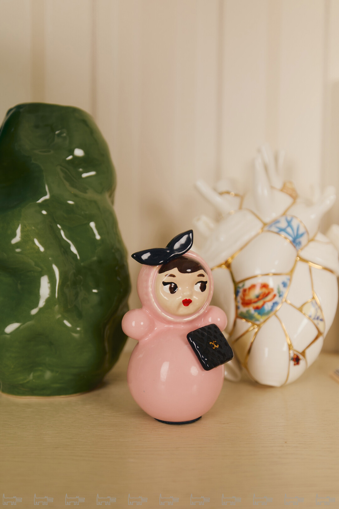 Неваляшка от петербургской арт-мастерской Asiknova ceramics (в их работы влюблены Анастасия Миронова и Ирина Голомаздина!)