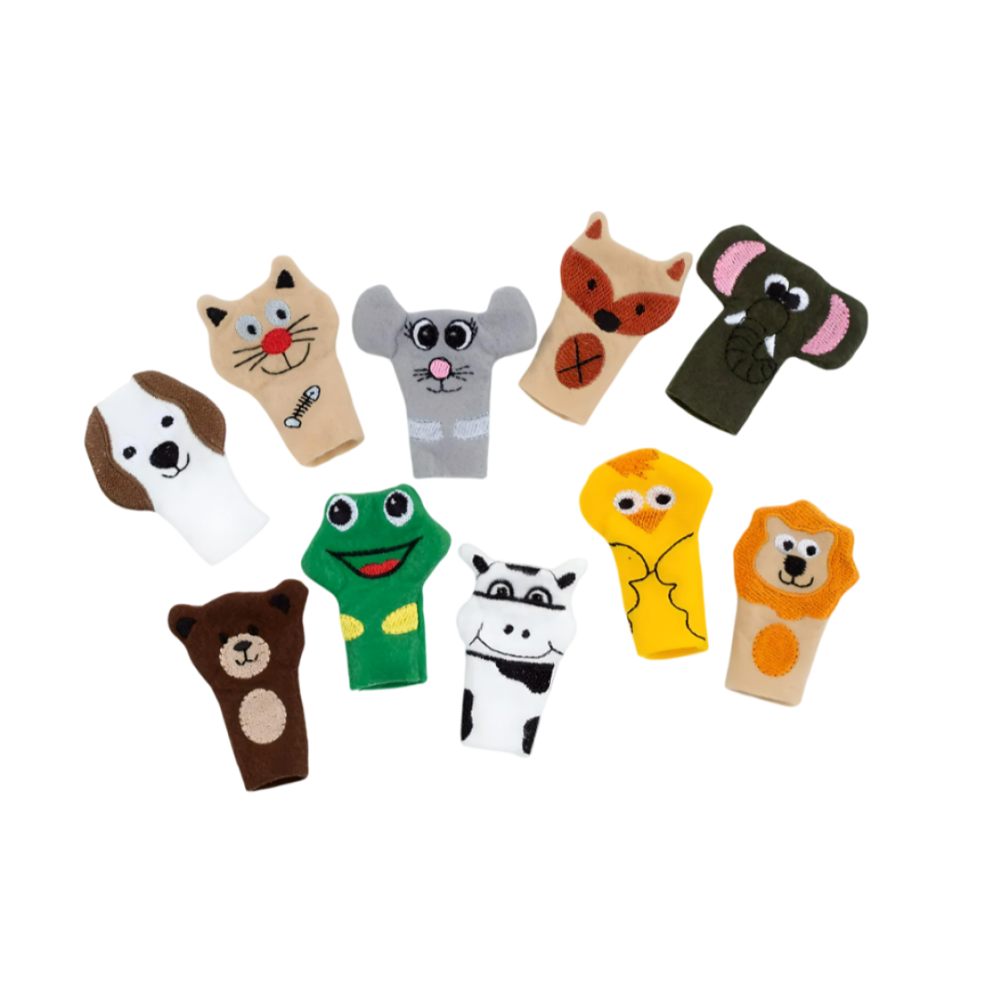 Пальчиковые куклы «Зверята», Анкитекс, 1 400 рублей