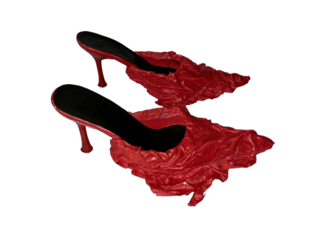 Винтажные кастомные туфли, Linia Market, 59 000 руб.