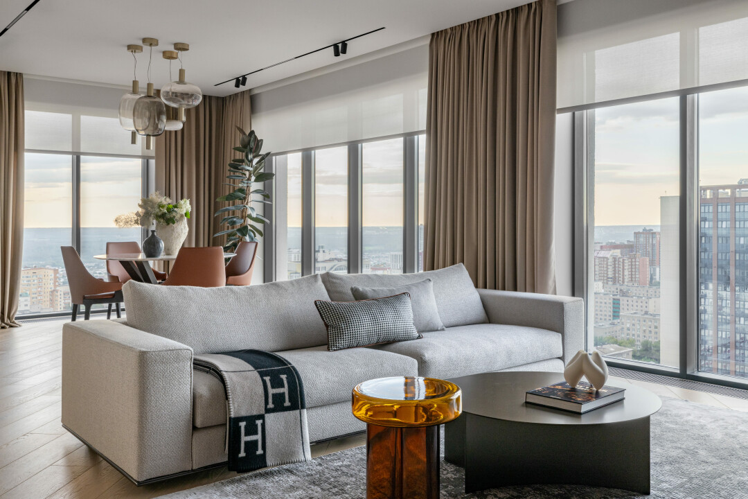 Центр гостиной – итальянский диван Minotti