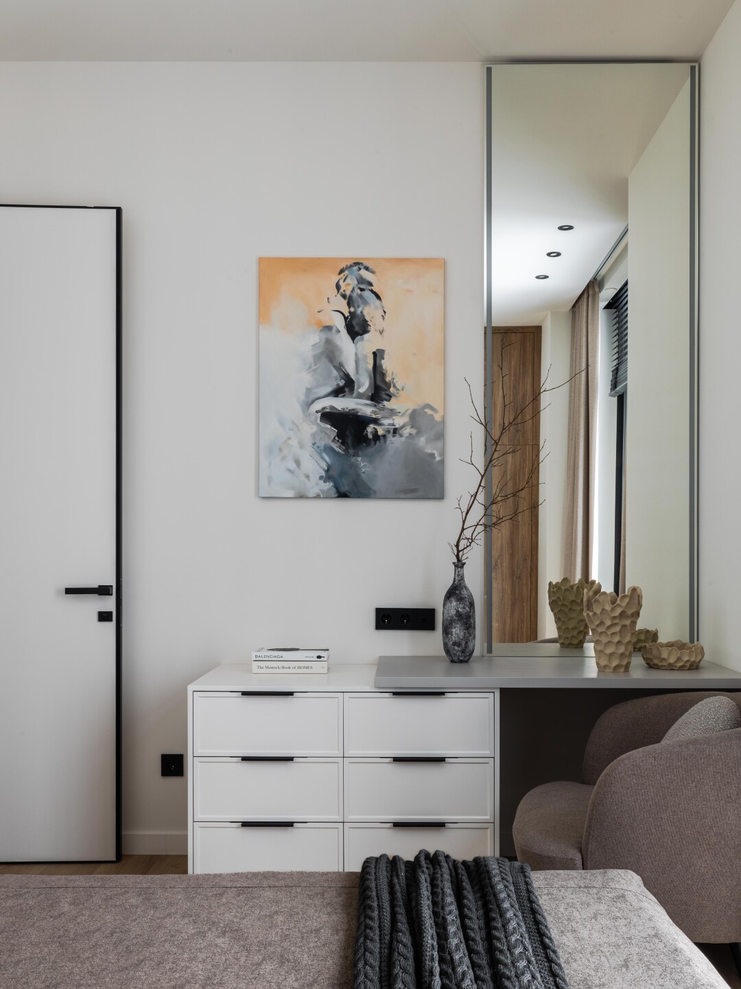 Расширили пространство зеркалами от компании Volisteck