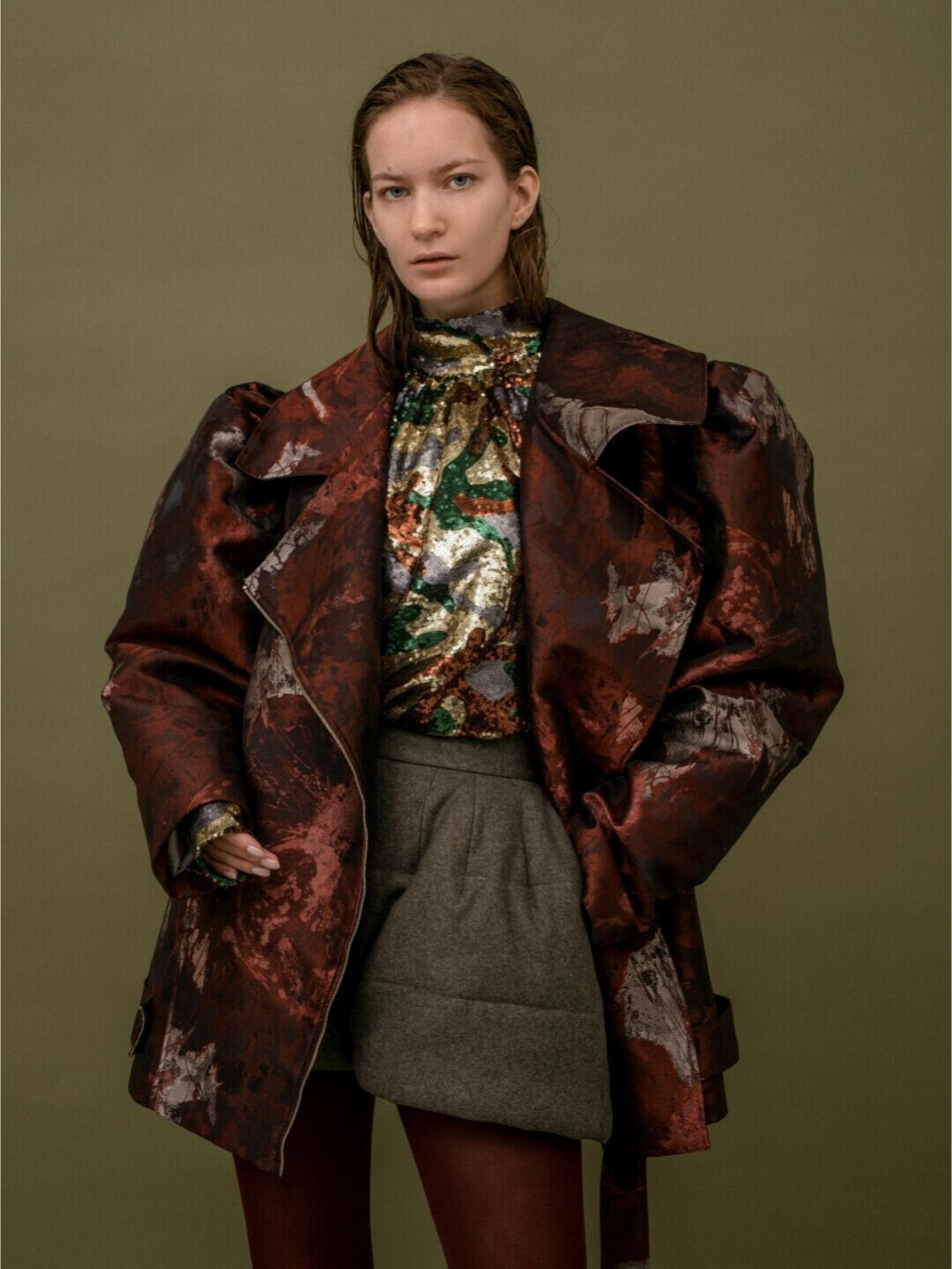 Образ из коллекции «Слияние» финалистки 2022 года Саши Гапанович