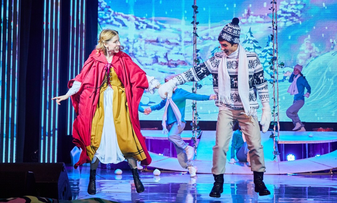 Мюзикл «Волшебное ожерелье снегурочки» в Башкирской государственной филармонии